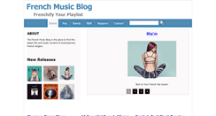 Desktop Screenshot of frenchmusicblog.com